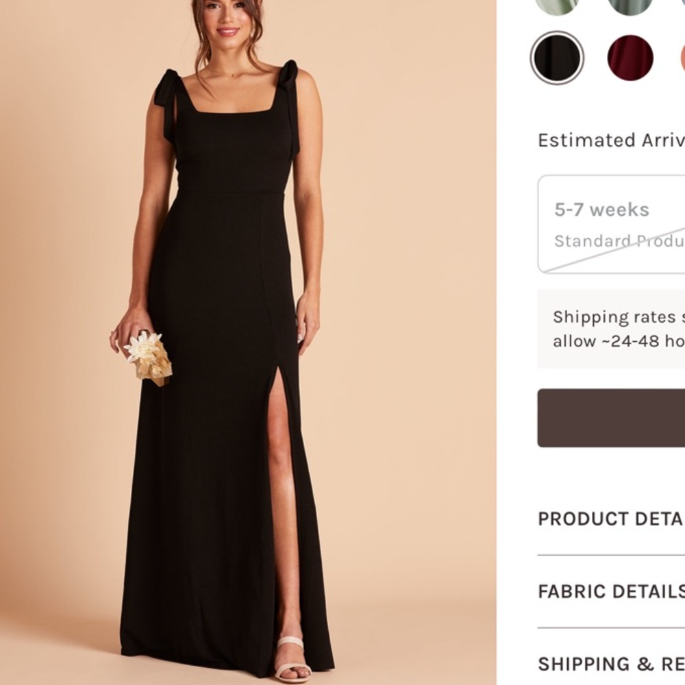 Birdy Grey Alex Black Dress
